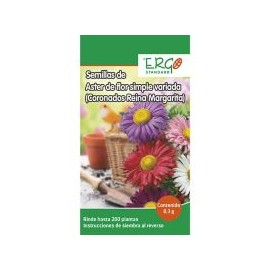 Semillas de aster flor simple variada