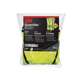 Chaleco de seguidad amarillo/gris