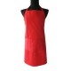 Mandil gabardina sanforizado rojo