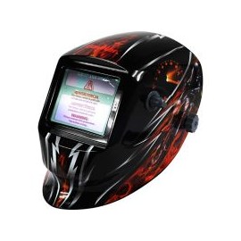 Máscara de soldar con diseño