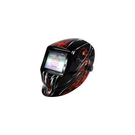 Máscara de soldar con diseño