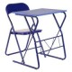 Escritorio y Silla metálicos Azul