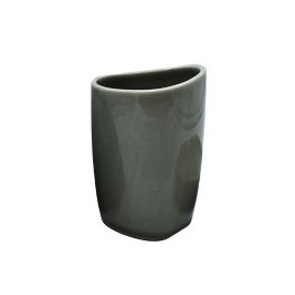 Vaso para baño cerámica gris