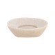 Jabonera Piedra beige con blanco
