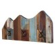 Percha de muro 3 ganchos metal vintage