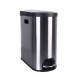 Basurero rectangular cierre suave 40 L