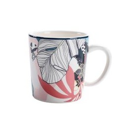 Mug 10X13.8X10.5Cm Hojas