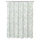 Cortina de baño hojas 178x180cm