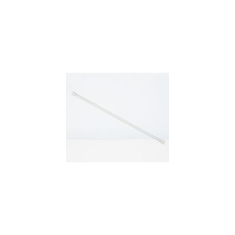 Cortinero de baño extensible 105x183 cm blanco