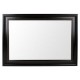 Espejo decorativo negro 78x108 cm
