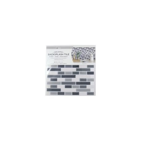 Mosaico autoadherible gris