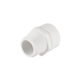 Adaptador macho pvc Ced 40 11/4,  para uso de agua a  presión