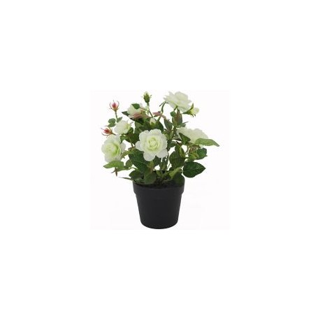 Rosa lila planta artificial 21 x 28 cm
