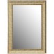 Espejo decorativo dorado 78x108 cm