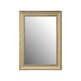 Espejo decorativo dorado 78x108 cm