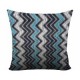 Cojin decorativo Tiffany Pirineos turquesa