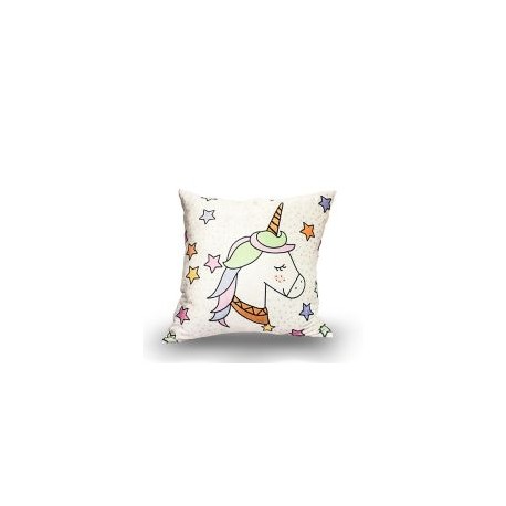 Cojin inf 45x45 unicornio