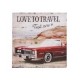 Lienzo Love Travel 60x60cm