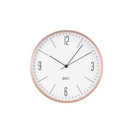 Reloj de pared Classic oro rosa 30cm