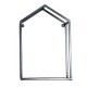 Repisa house metalica 30x12x45
