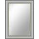 Espejo decorativo plata 78x108 cm