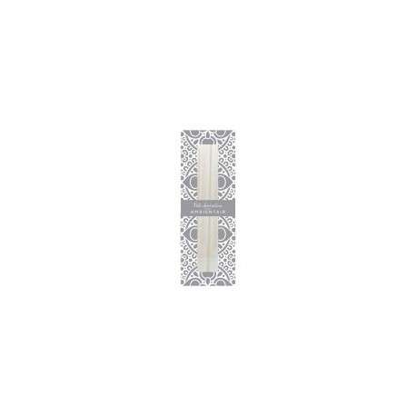 Set 4 velas Ambientair candelabro blancas