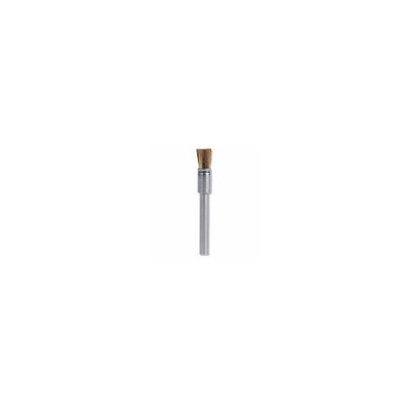 Cepillo de cerdad de latón de 1/8'' con 2 piezas