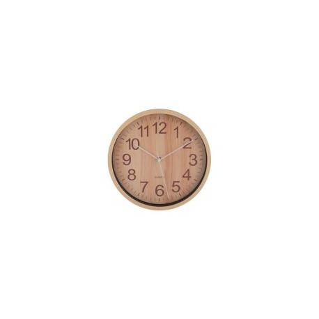 Reloj de pared Wooden natural 29cm