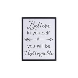 Cuadro frase Imparable 42x52cm