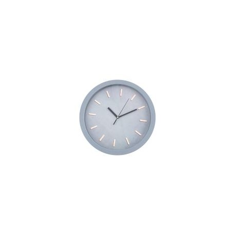 Reloj de pared gris 30cm