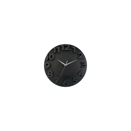 Reloj de pared 3D go negro 50cm