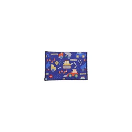 Tapete infantil tractores 42x62 cm