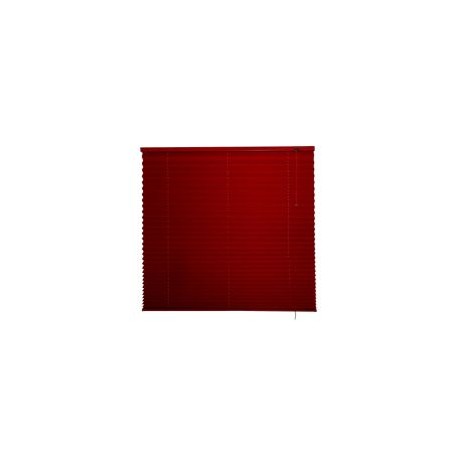 Persiana plisada tela vino 150x160 cm