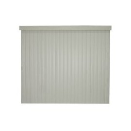Persiana vertical de PVC marfil 200x220 cm