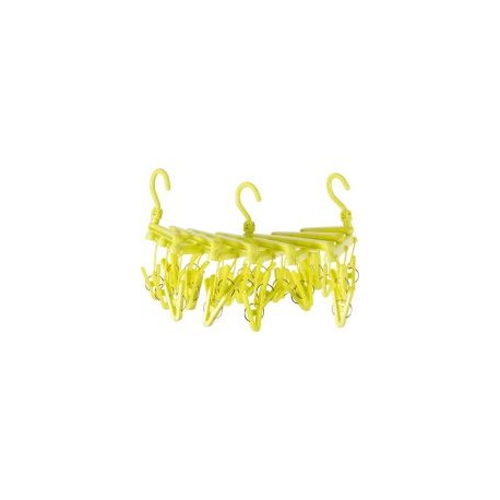 Colgador extendible verde 39x17x8 cm