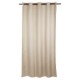 Cortina Blackout textura arena 140x220 cm