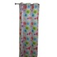 Cortina Black Out Diseño de Flores Grandes 135x220 cm