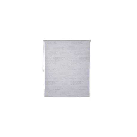 Persiana enrollable b/out letras 150x250 cm