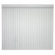 Persiana vertical de PVC blanca 200x220 cm