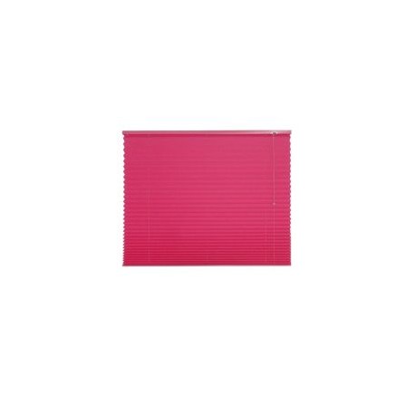 Persiana plisada tela rosa 150x160 cm