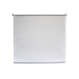 Persiana enrollable translúcida blanca 100x160 cm