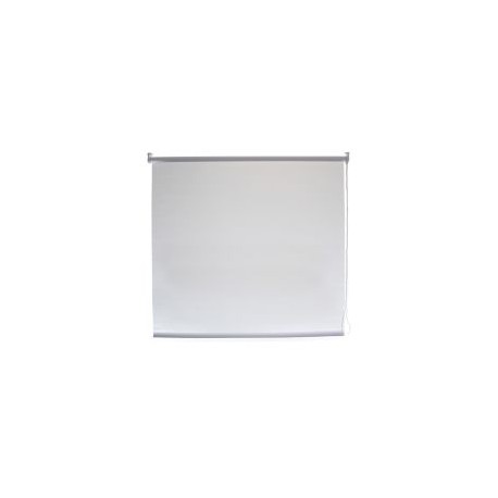 Persiana enrollable translúcida blanca 100x160 cm