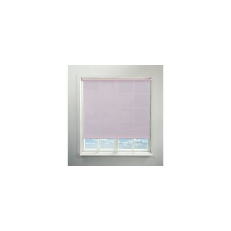 Persiana enrollable traslucida rosa 100x160 cm