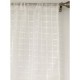 Cortina Tergal Cuadro Blanco 135X140CM