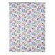 Persiana enrollable b/out flores 120x165 cm
