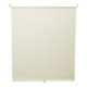 Persiana enrollable blackout sin cordón beige 120x190 cm