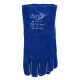 Guante para soldador azul c/hule espuma hilo kevlar