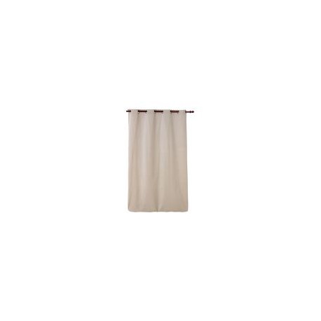 Cortina tercipelo natural 140x250cm