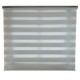 Persiana Duo Enrollable 80X160 Cm Gris