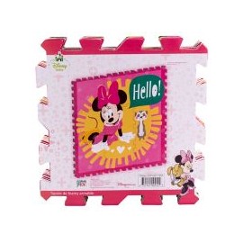 Tapete de goma armable Minnie 96x96 cm